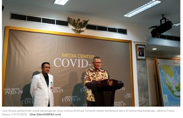 Pasien Positif Virus Corona Bertambah, Kini Totalnya Ada 27 Orang