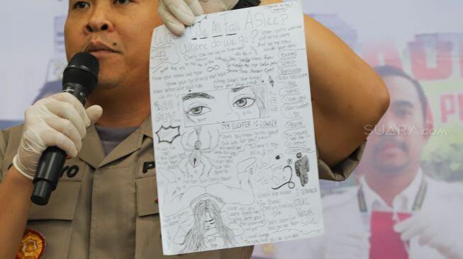 Pakar Grafolog Ungkap Analisis Tulisan Tangan ABG Pembunuh di Sawah Besar