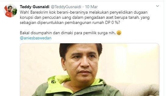 Periksa Anak Buah Anies Diduga Korupsi, PKPI: Bakal Disumpahi Pemilik Surga