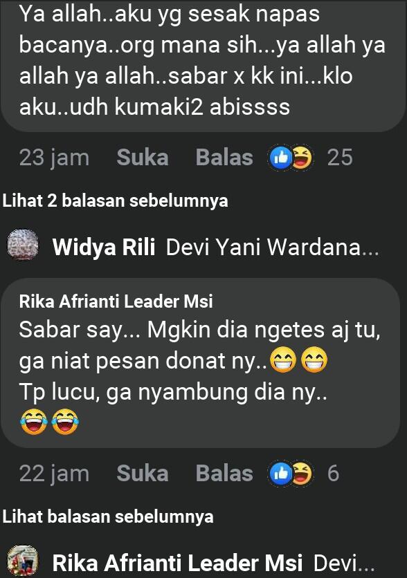 Testi Donat Bikin Sesak Nafas!