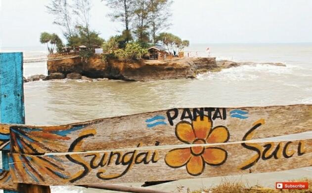 &#91; COC Regional : Lokasi Wisata &#93; Pantai Sungai Suci Yang Menawan