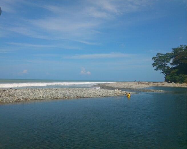 &#91; COC Regional : Lokasi Wisata &#93; Pantai Muara Kedurang Perpaduan Air Tawar dan Asin