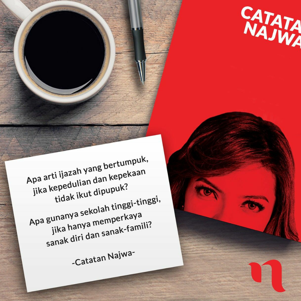 Perempuan Inspirator; Najwa Shihab & Kata-Katanya Menginspirasi Pemuda Indonesia!