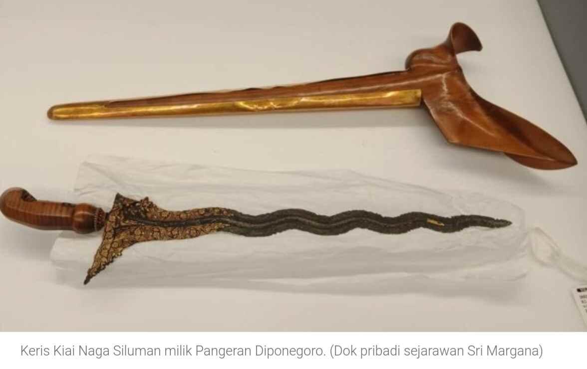 Keris Diponegoro yang Dikembalikan Belanda Bukan Asli? Seperti Apa Sih yang Ori?