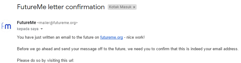 Kirim Email Untuk Kamu Masa Depan? Bisa!