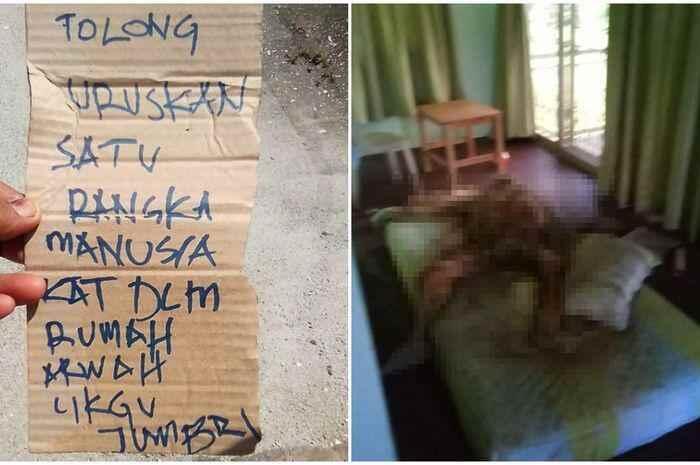 Misteri Mayat di Rumah Kosong, Tinggalkan Pesan di Gerbang Masjid