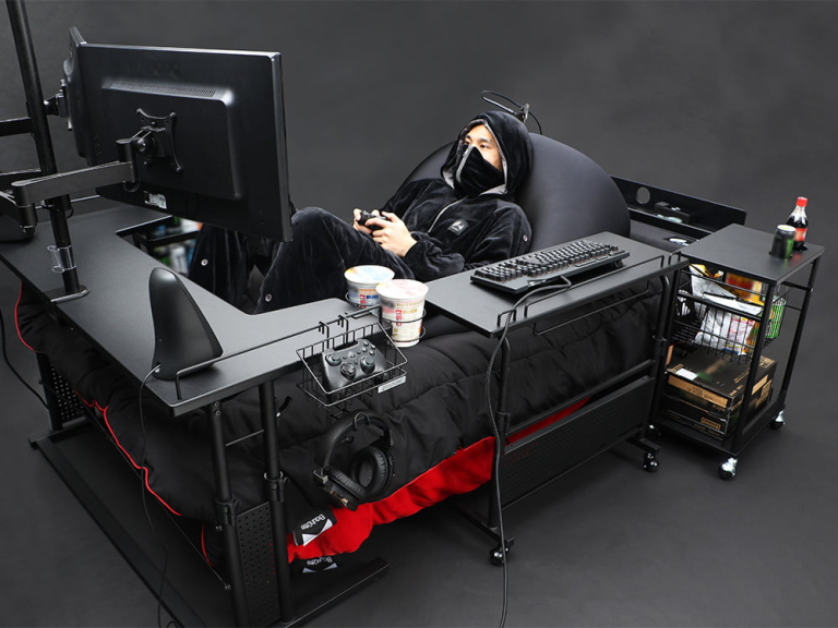 Gaming Desk terlalu Mainstream, kini ada Tempat Tidur Gaming