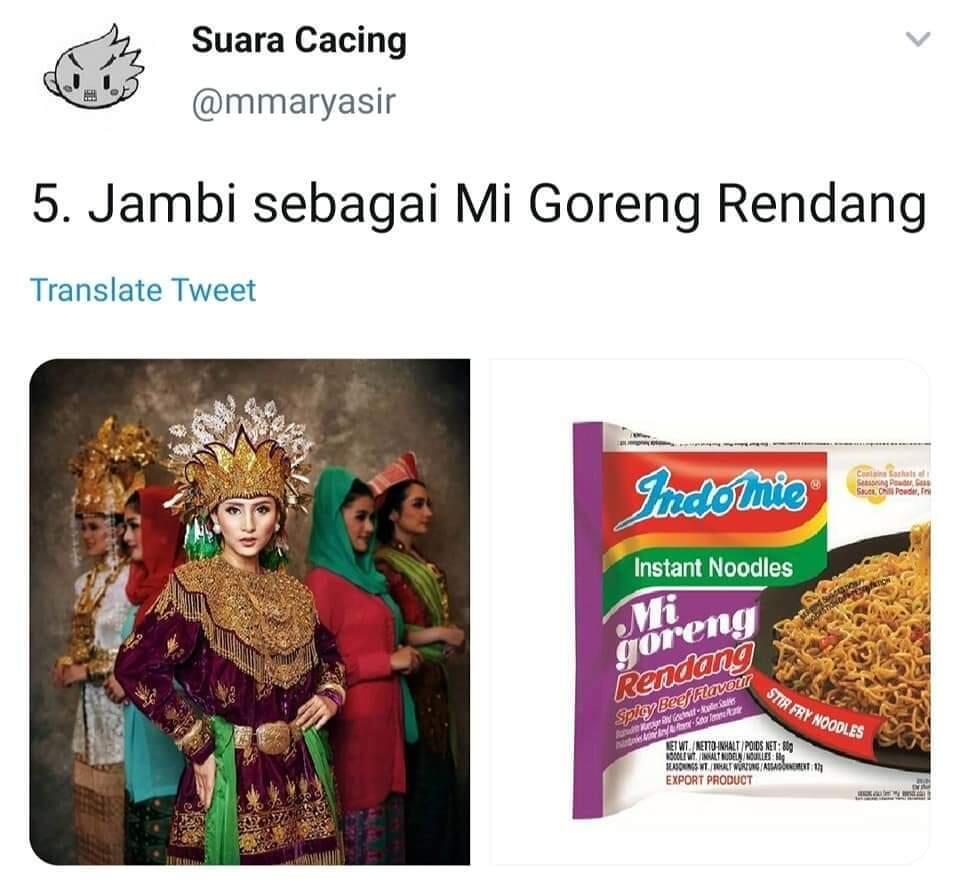 Kreatif ! Cocoklogi Penampilan Putri Indonesia Dengan Varian Rasa Mie Instan