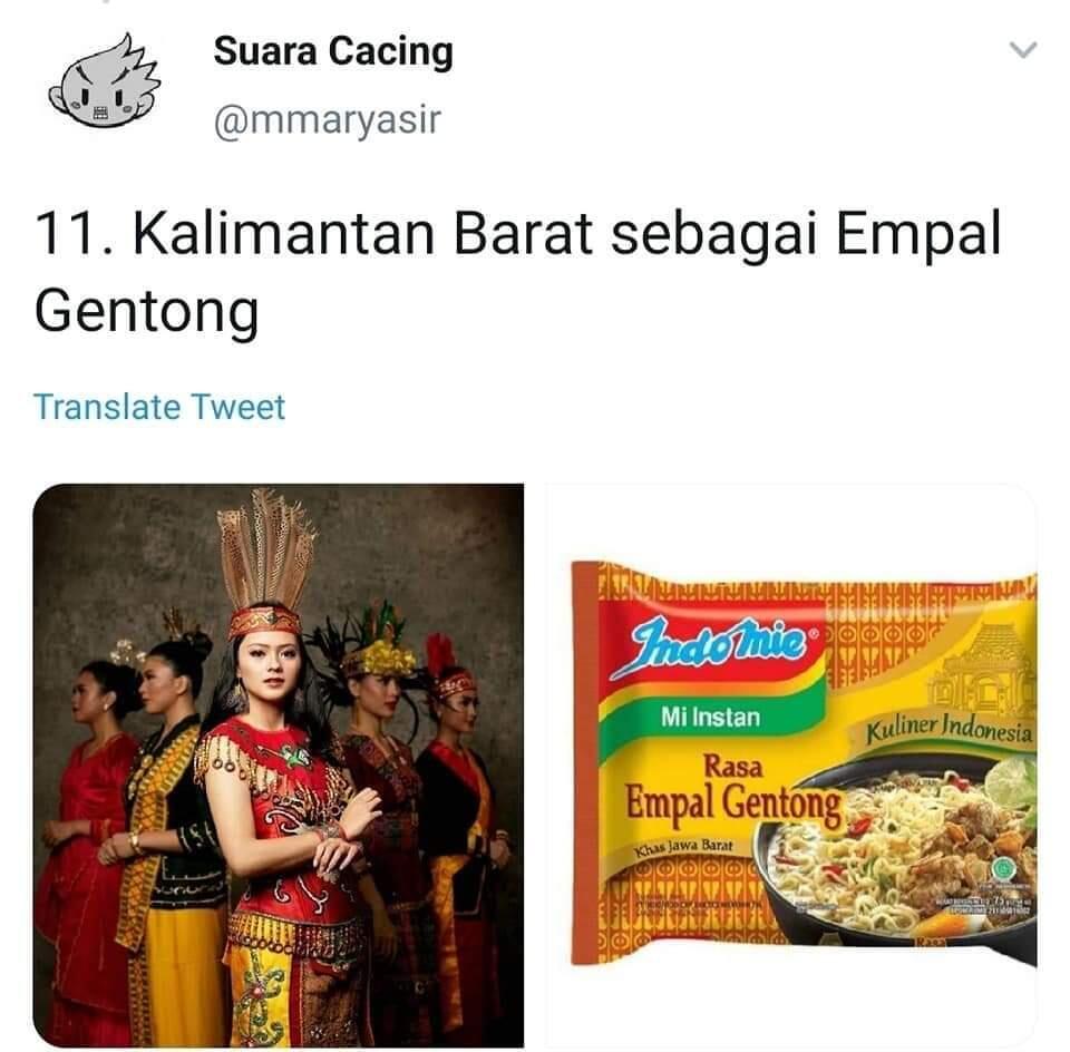 Kreatif ! Cocoklogi Penampilan Putri Indonesia Dengan Varian Rasa Mie Instan