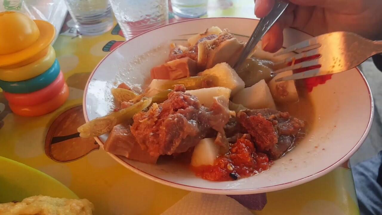 &#91; COC Regional : Makanan Tradisional &#93; Lontong Tunjang Pasar Baru Koto