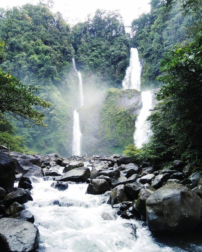&#91; COC Regional : Lokasi Wisata &#93; Air Terjun Curug Sembilan Bengkulu Utara