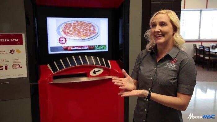 Saat Ini ATM Bisa Menyajikan Pizza Hangat