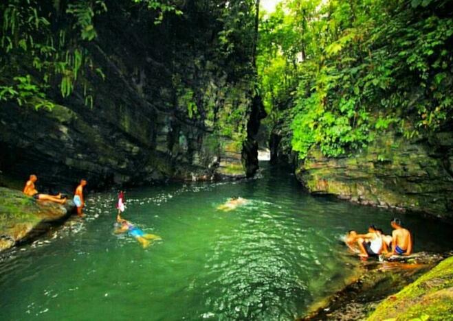 &#91; COC Regional : Lokasi Wisata &#93; Lubuk Sepit Kancing Green Canyonnya Bengkulu Selatan