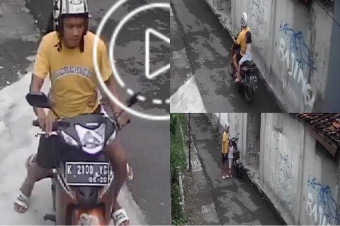 Viral Pemotor Culik Dan Buka Rok Bocah Di Jalanan