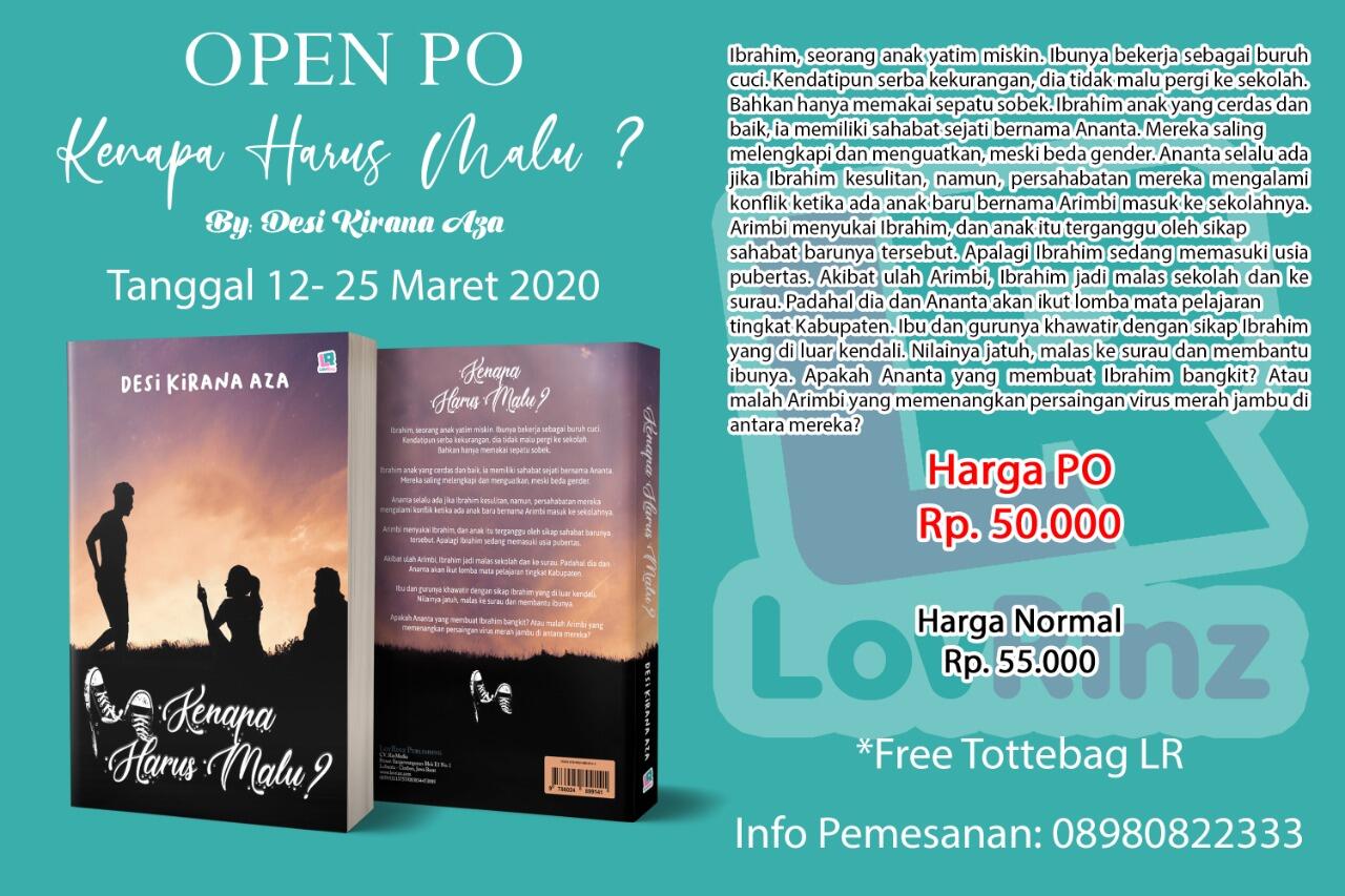 Review Buku Kenapa Harus Malu? Bacaan Semua Umur