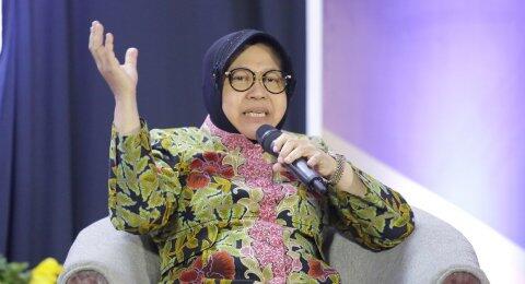 Usaha Keras Risma Tangkal Corona di Surabaya