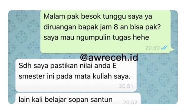 Chat Guru Dan Murid Bikin Ngakak!