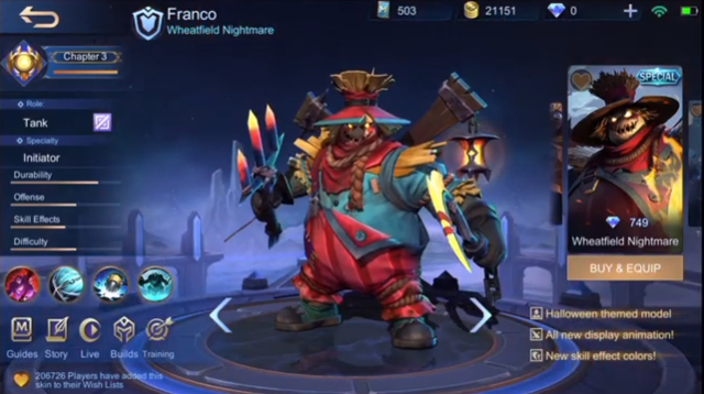 TOP 10 SKIN TANK YANG SPECIAL DARI GAME MOBILE LEGENDS