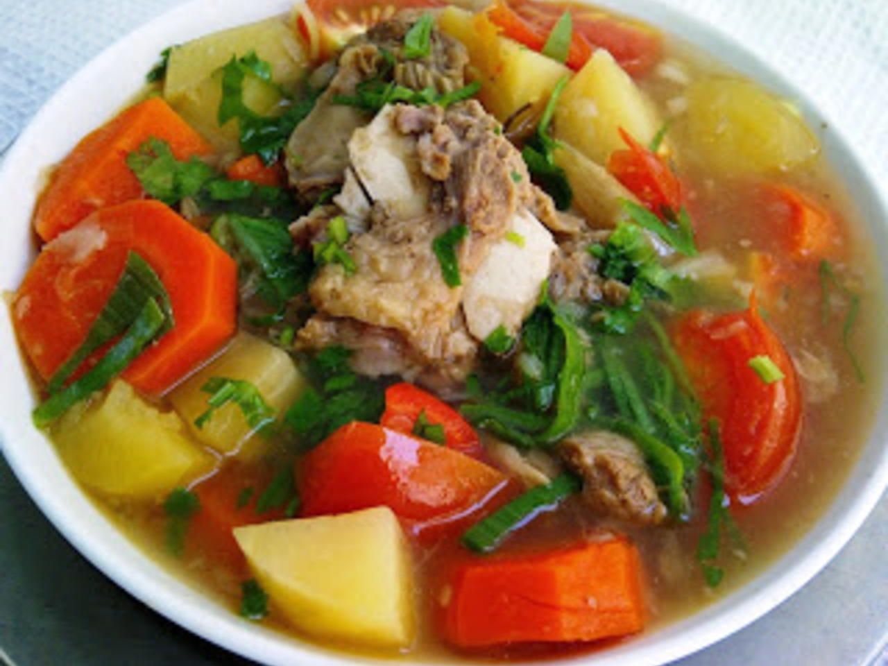 campuran sop iga