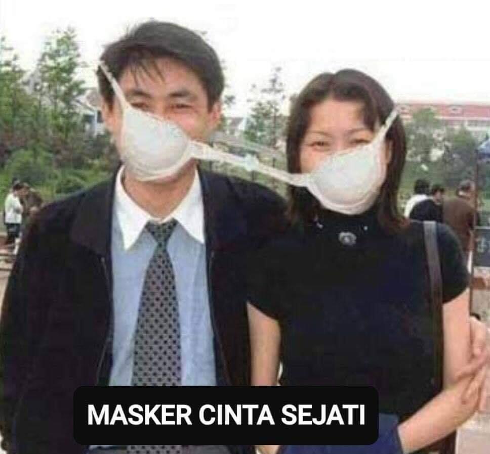 Karena Corona, Terciptalah Masker Ini, Dari Bikin Seger Ampe Bikin Baper. Yuk Intip!