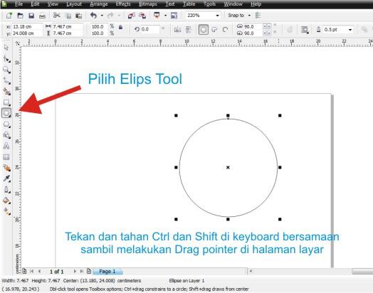 CARA CEPAT DESAIN LOGO PERUSAHAAN MENGGUNAKAN CORELDRAW X4