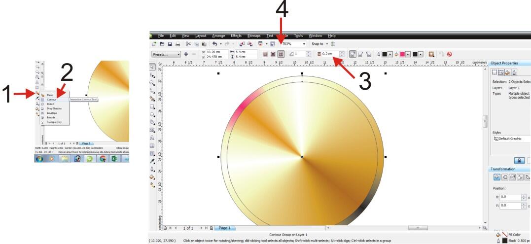 CARA CEPAT DESAIN LOGO PERUSAHAAN MENGGUNAKAN CORELDRAW X4
