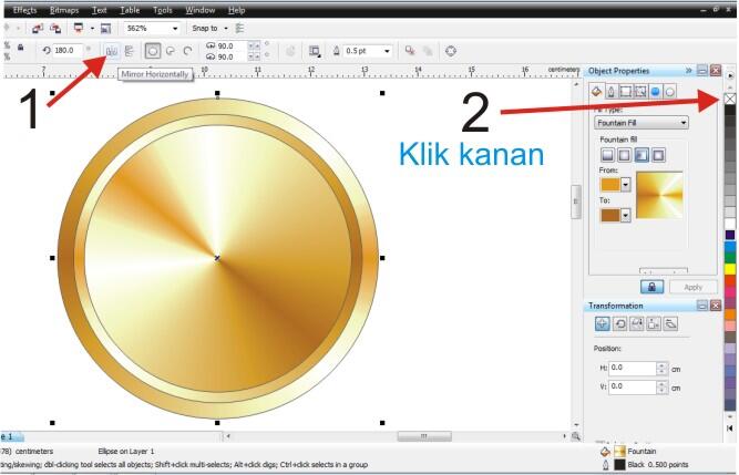 CARA CEPAT DESAIN LOGO PERUSAHAAN MENGGUNAKAN CORELDRAW X4