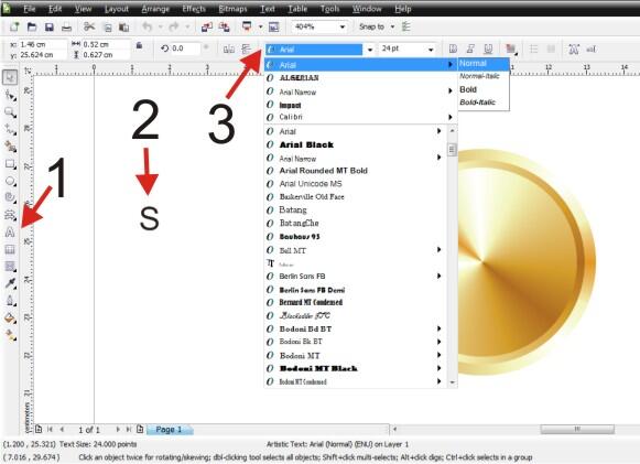 CARA CEPAT DESAIN LOGO PERUSAHAAN MENGGUNAKAN CORELDRAW X4