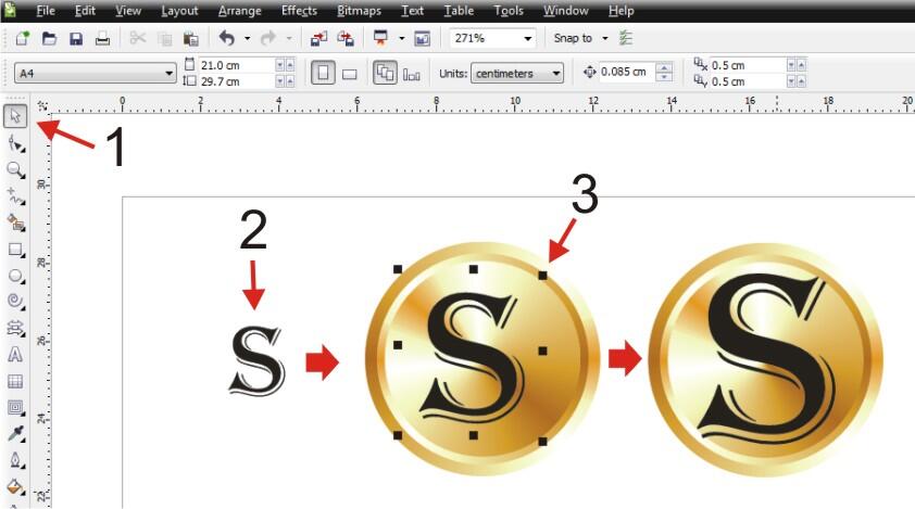 CARA CEPAT DESAIN LOGO PERUSAHAAN MENGGUNAKAN CORELDRAW X4