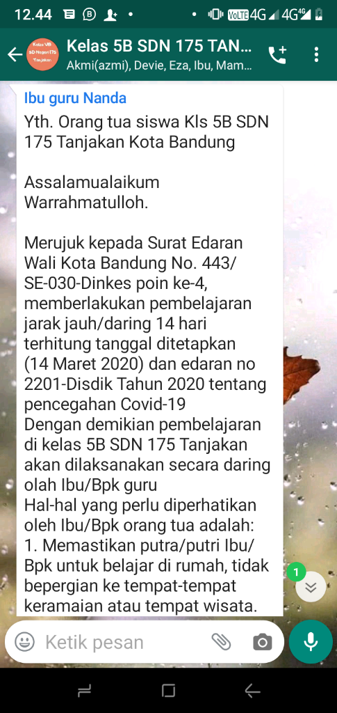 Akibat Covid 19, Serentak Semua Sekolah Diliburkan di Seluruh Indonesia, Betulkah?