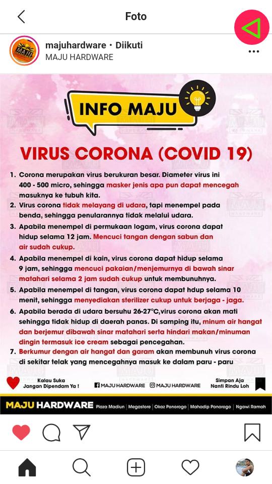 Cuma Shared aja, Barangkali ada Faedahnya...!