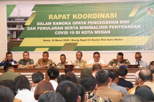 Kota Medan Tetapkan Siaga Darurat COVID-19 Ini Poin-poinnya