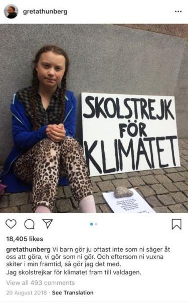Greta Thunberg Si Peraih Nobel Lingkungan
