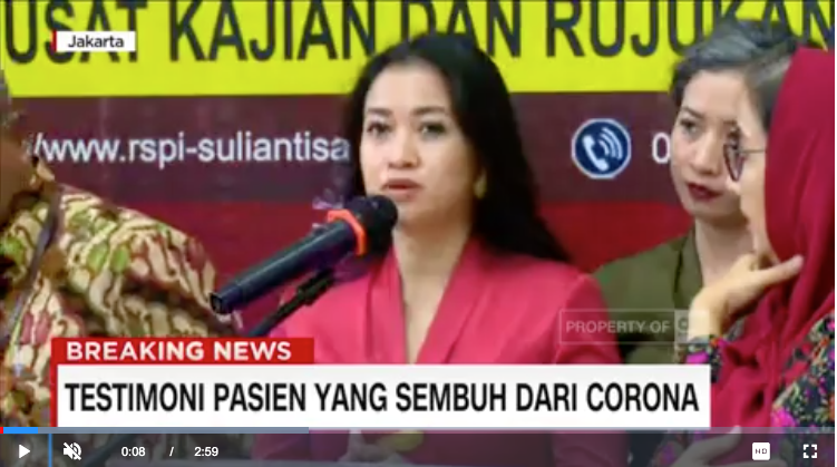 Dinyatakan Sehat, 3 Pasien Corona Dikasih Jamu Jokowi