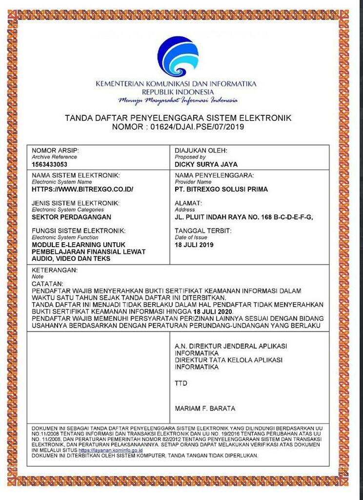 Belajar dan Berbisnis Forex Menggunakan Robot Trading Yang Legal dan Aman!