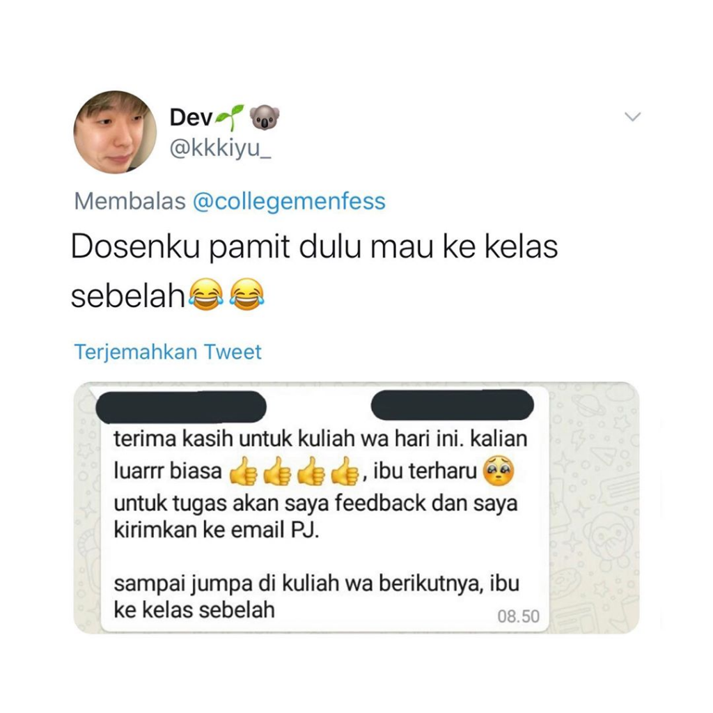 Inilah Kelakuan Mahasiswa Dihari Pertama Menjalani Kelas Online, Malah Bikin Ngakak