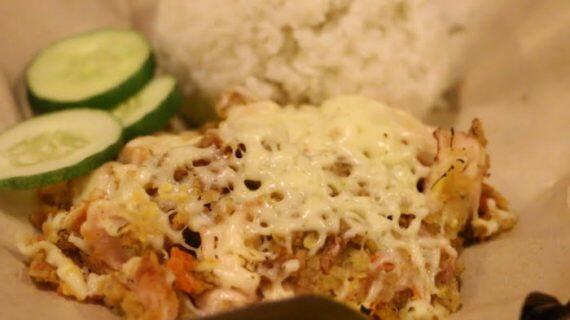 Ayam Geprek Mozzarella, Resep Dada Ayam Utuh yang Menggoda