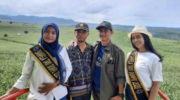 Manggarai Barat Terkesima Melihat Hamparan Jagung di Dompu (NTB)