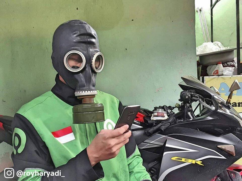 DERETAN MASKER UNIK ANTI VIRUS CORONA ALA Bikers +62 - YANG KE 5 BIKIN NGAKAK