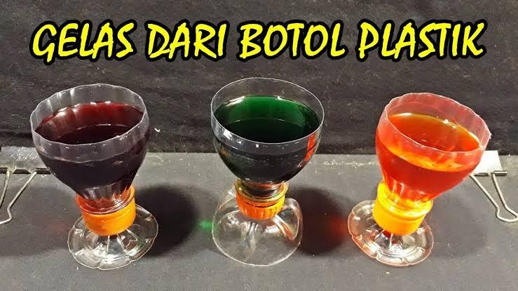 &#91;Kreatif&#93; Isolasi Corona Dirumah, Yuk Bikin Gelas Dari Botol Bekas