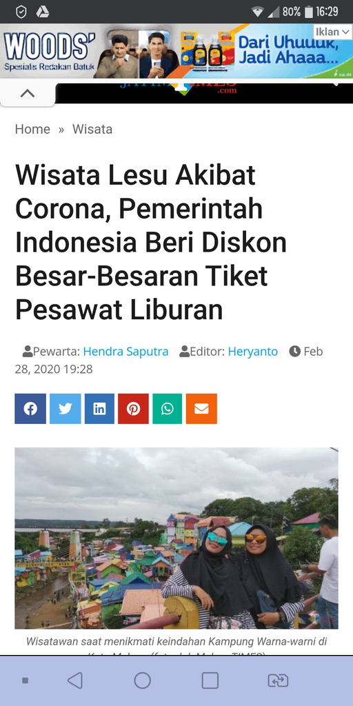 Taiwan Tutup Pintu Masuk bagi Orang Asing demi Cegah Virus Corona
