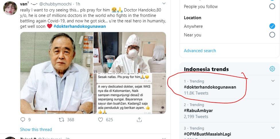 Dr Handoko, Sang Pejuang Kemanusiaan di ICU, Yuk Doakan Biar Sehat Lagi Gan!