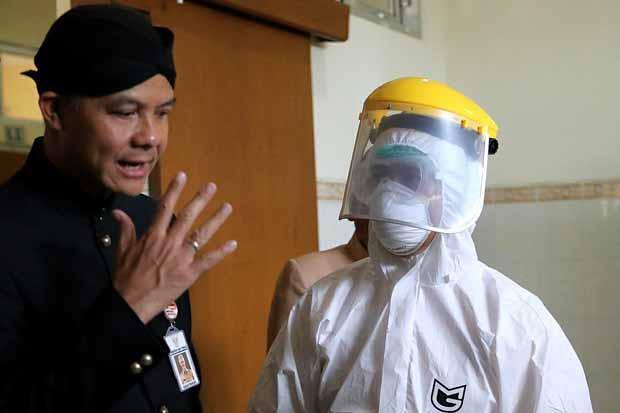 Gubernur Jateng Tegaskan Tak Ada Penetapan KLB Corona di Jateng