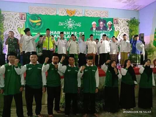 &#91;HEBAT&#93;!!!Desa Jambangan Peringati Harlah NU Ke-97 Hadirkan Bupati dan Ratusan Kader