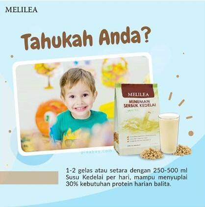 SUSU KEDELAI BAIK UNTUK KEBUTUHAN PROTEIN HARIAN BALITA