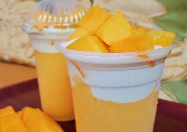 Resep Jus Mangga Kental Manis Yakult