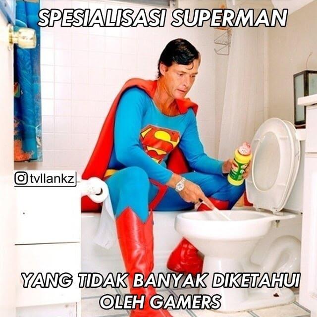 #MUMPUNGDIRUMAH, SEBAGAI SUPERMEN