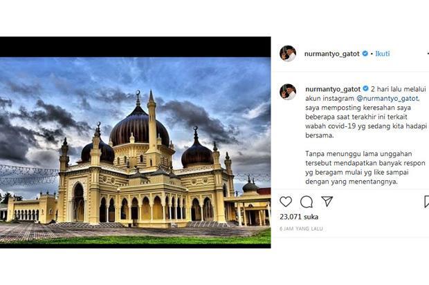 Ajakan Makmurkan Masjid Timbulkan Pro Kontra, Ini Penjelasan Gatot Nurmantyo