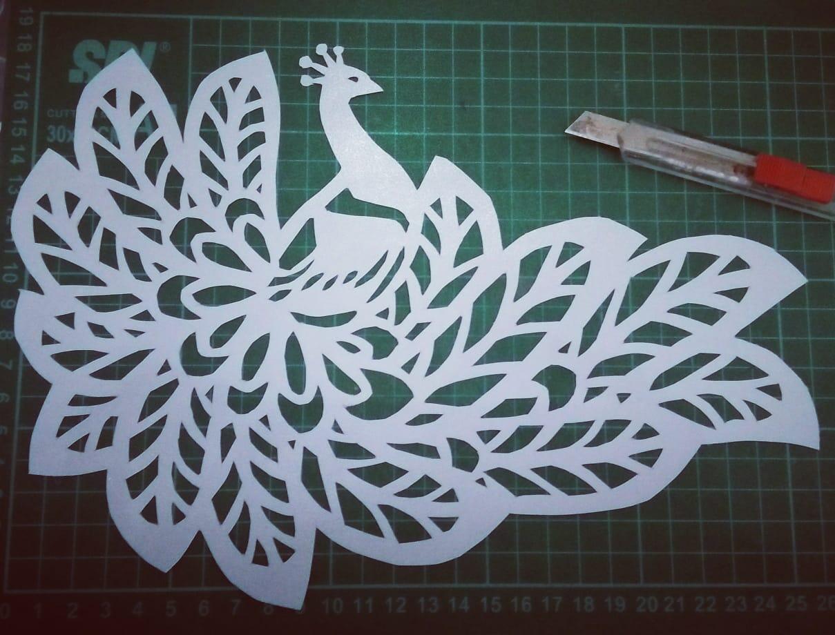 Kerajinan Tangan Paper Cut, Mumpung Di Rumah Yuk Berkreasi!!