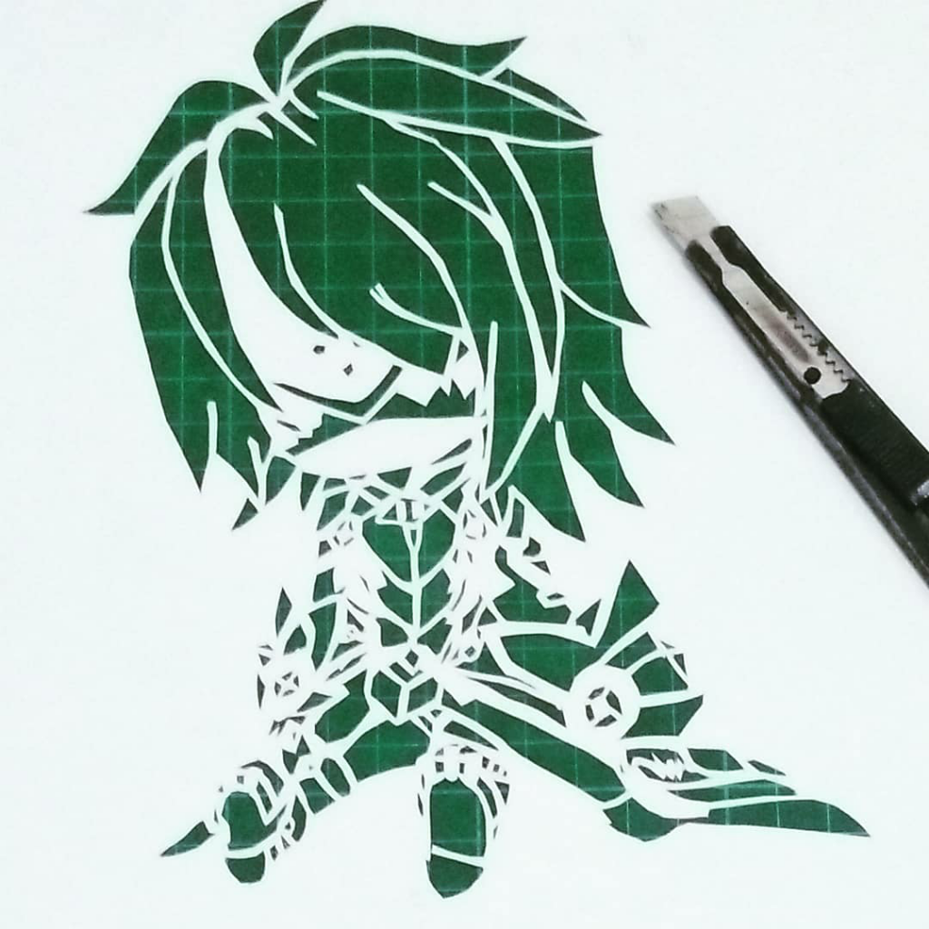 Kerajinan Tangan Paper Cut, Mumpung Di Rumah Yuk Berkreasi!!